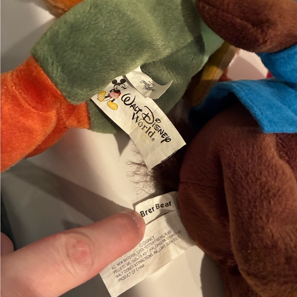 Brer Fox and Brer Rabbit plush - Picture 4 of 6